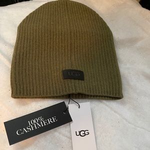 Ugg Olive Cashmere Beanie